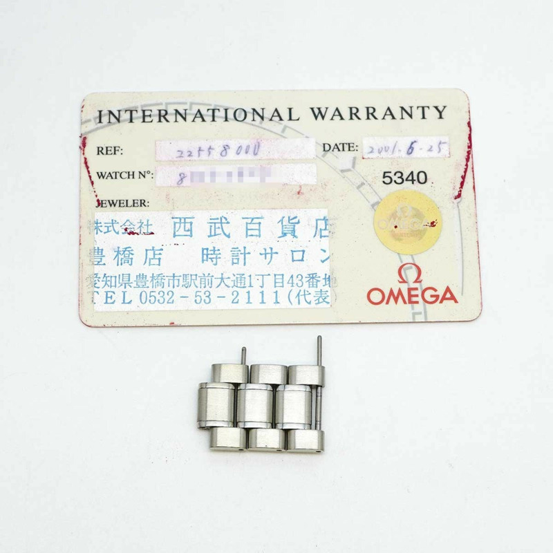 歐米茄海馬系列 2255.80 海軍藍錶盤男士腕錶-9