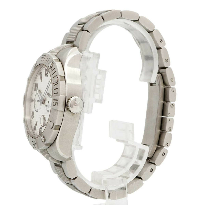 真力時期 Defy Classic Power Reserve 03.0516.685 01.M516 銀色錶盤男士腕錶-1