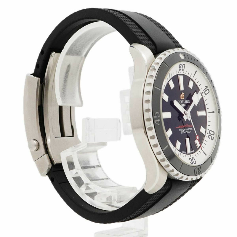 百年靈超級海洋系列 A17375 黑色錶盤男士腕錶-2