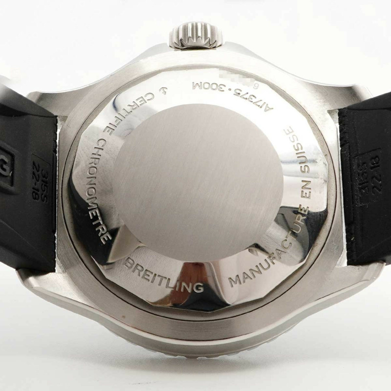 百年靈超級海洋系列 A17375 黑色錶盤男士腕錶-4