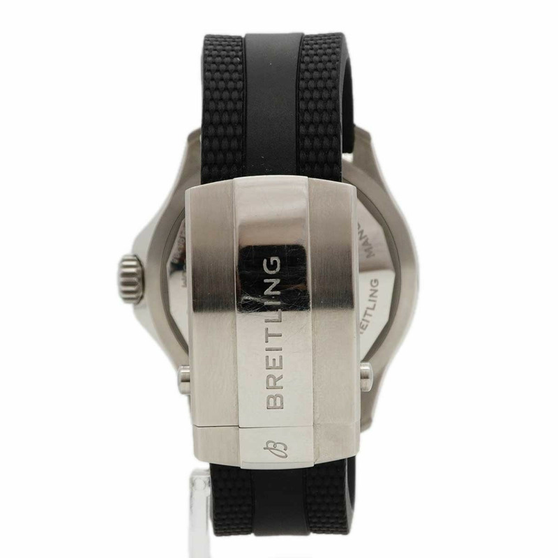 百年靈超級海洋系列 A17375 黑色錶盤男士腕錶-5