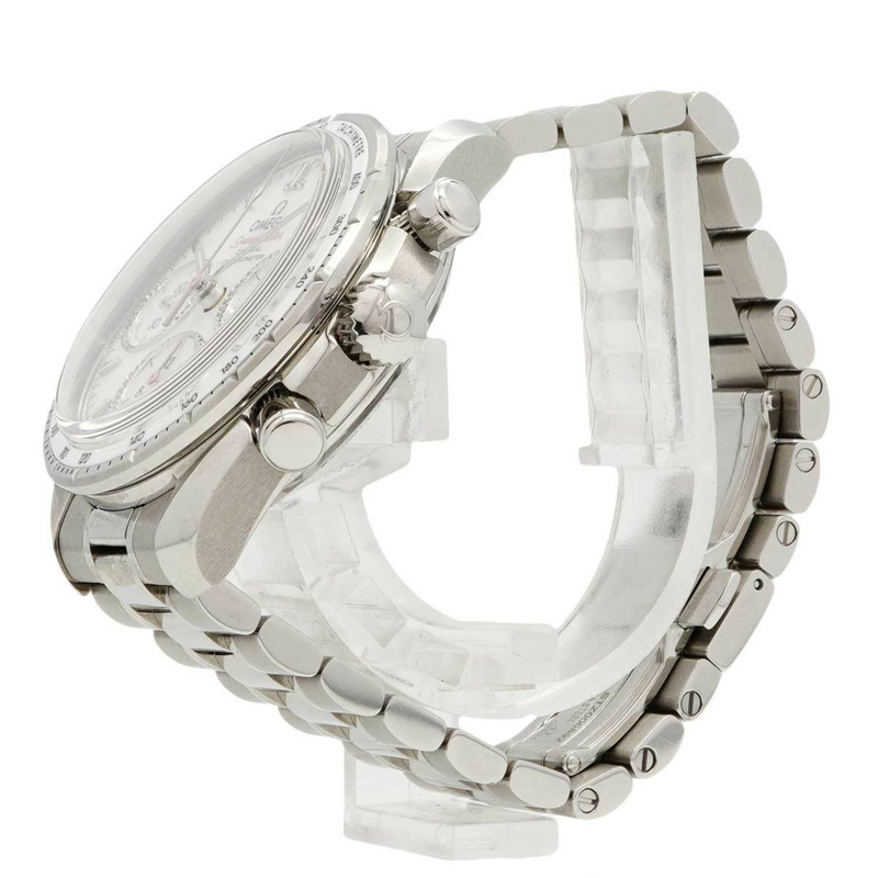 歐米茄超霸系列 324.30.38.50.55.001 白色錶盤男士腕錶-1