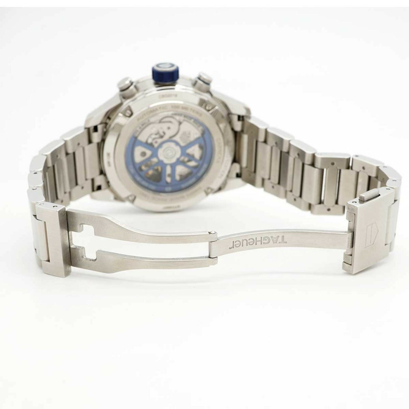 TAG Heuer Carrera CBG2019 男士鏤空錶盤腕錶-3