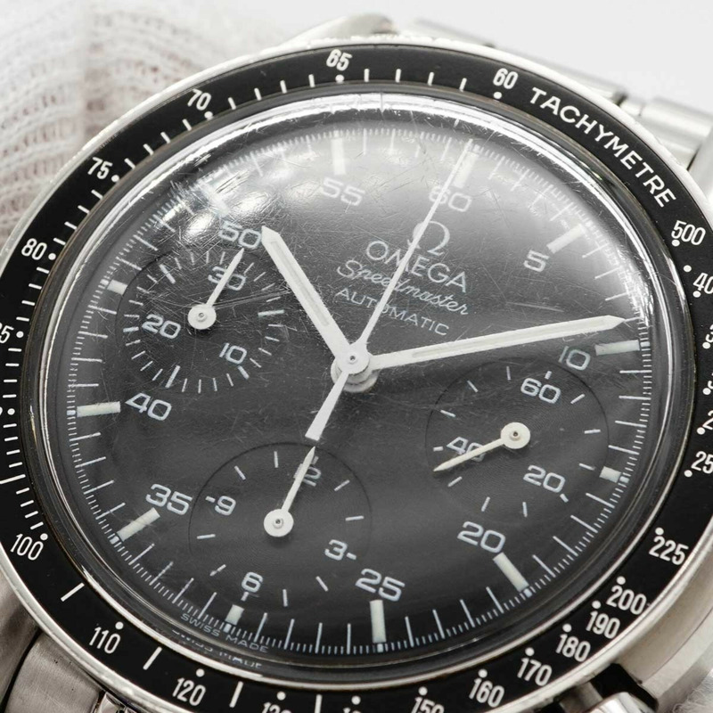 歐米茄超霸系列3510.50黑色錶盤男士腕錶-7