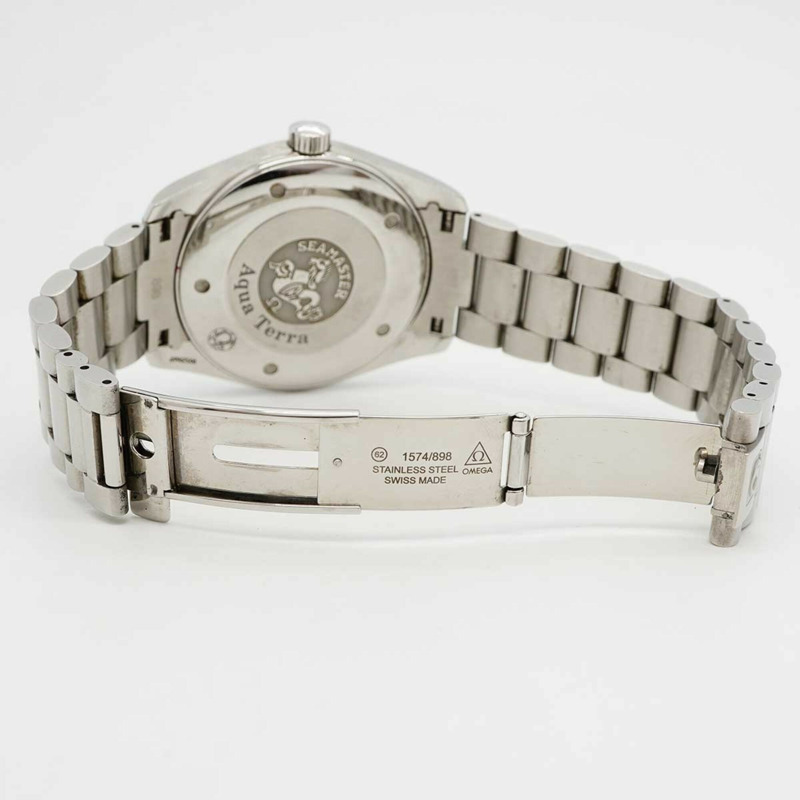 歐米茄海馬系列 2517.30 銀色錶盤男士腕錶-3