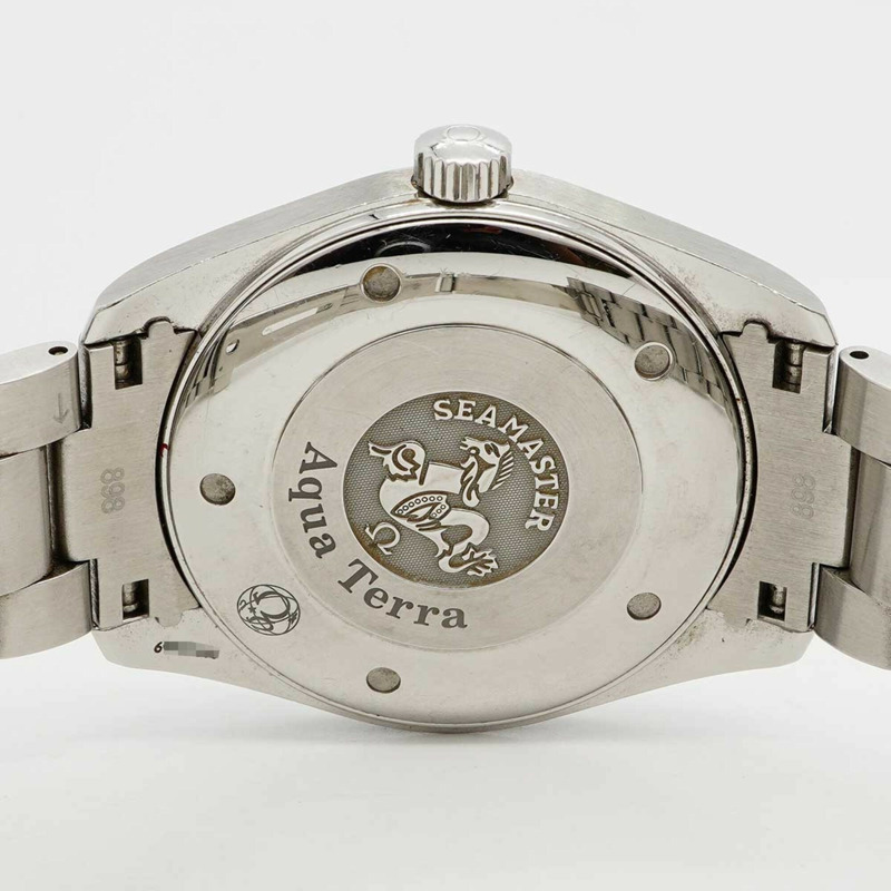 歐米茄海馬系列 2517.30 銀色錶盤男士腕錶-4