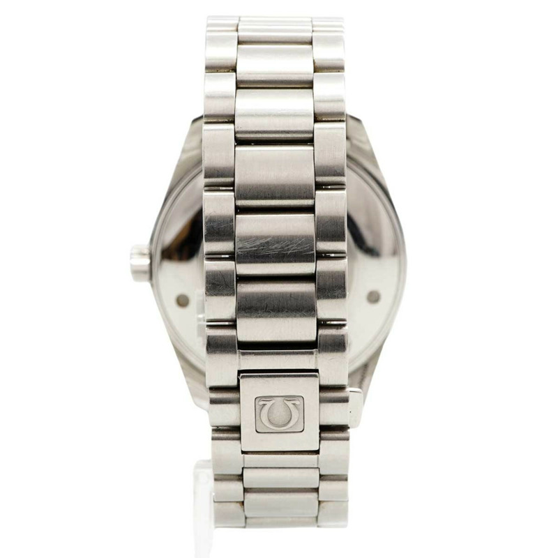 歐米茄海馬系列 2517.30 銀色錶盤男士腕錶-7