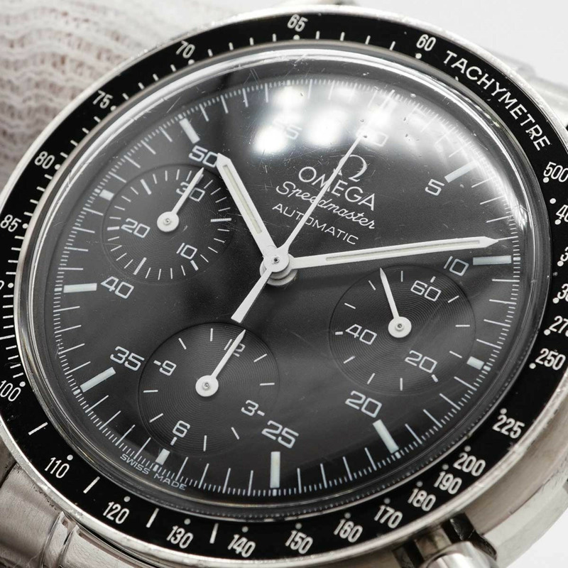 歐米茄超霸系列3510.50黑色錶盤男士腕錶-7