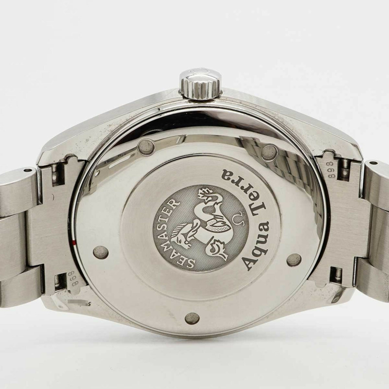 歐米茄海馬系列 2517.30 銀色錶盤男士腕錶-4