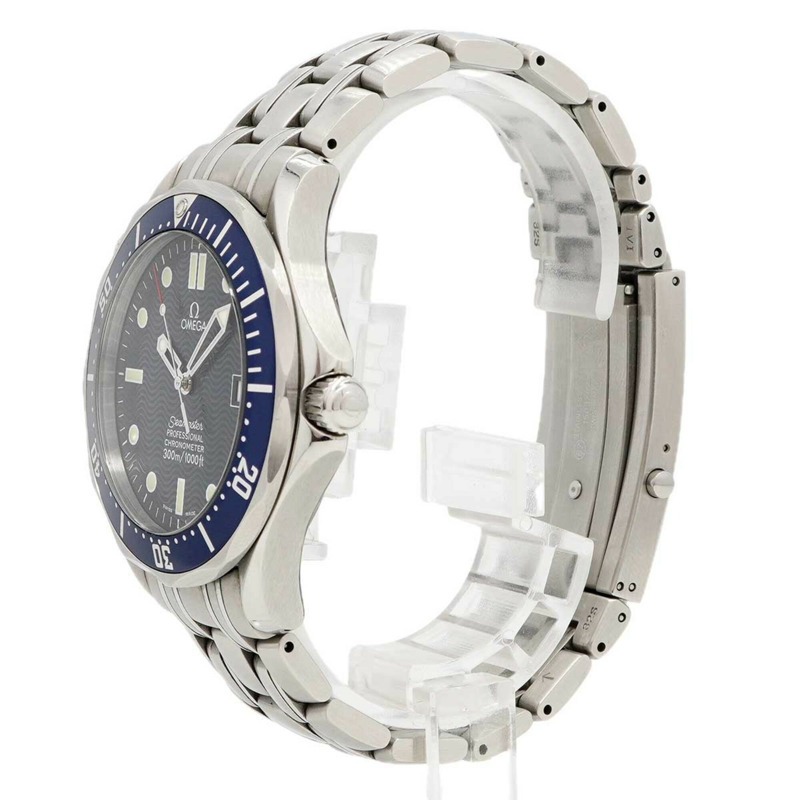 歐米茄海馬系列 2531.80 海軍藍錶盤男士腕錶-1