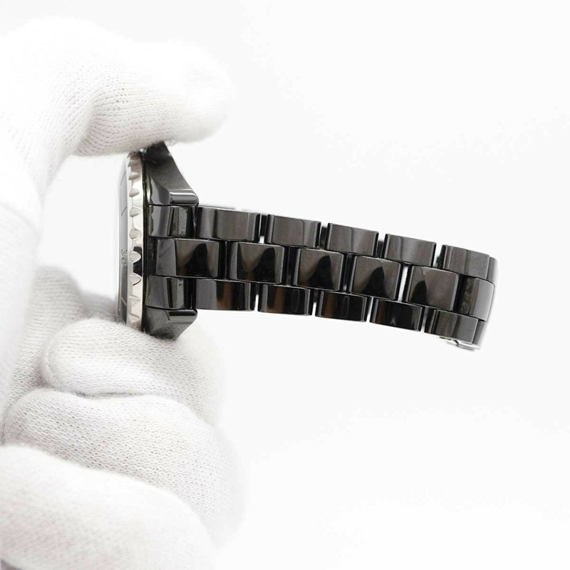 香奈兒 J12 H1625 黑色錶盤小姐腕錶-5