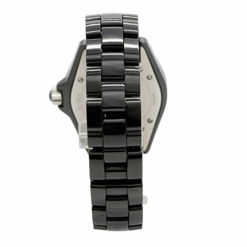 香奈兒 J12 H1625 黑色錶盤小姐腕錶-7