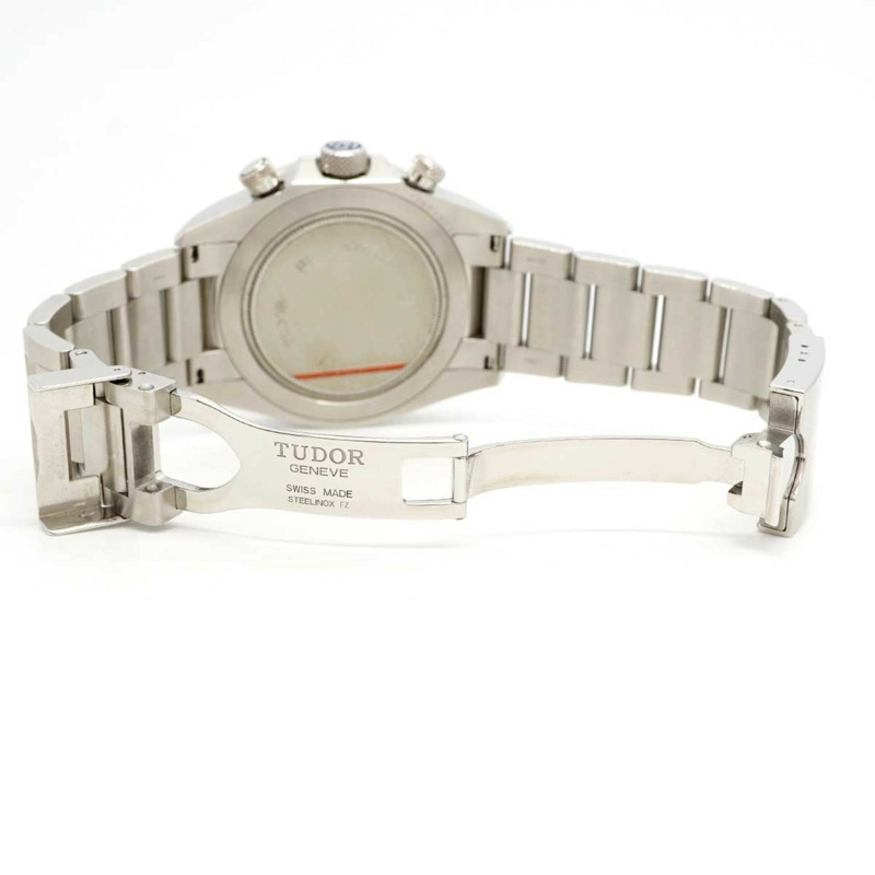 帝舵Heritage Chrono 70330B白色錶盤男士腕錶-3