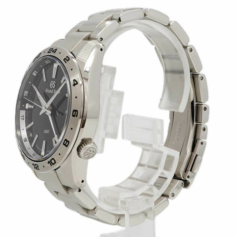 精工 Grand SBGN027 9F86-0AK0 黑色錶盤男士腕錶-1