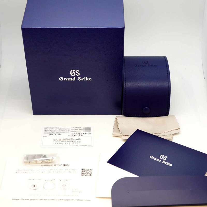 精工 Grand SBGN027 9F86-0AK0 黑色錶盤男士腕錶-8