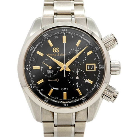 精工 Grand SBGC205 9R86-0AC0 黑色錶盤男士腕錶