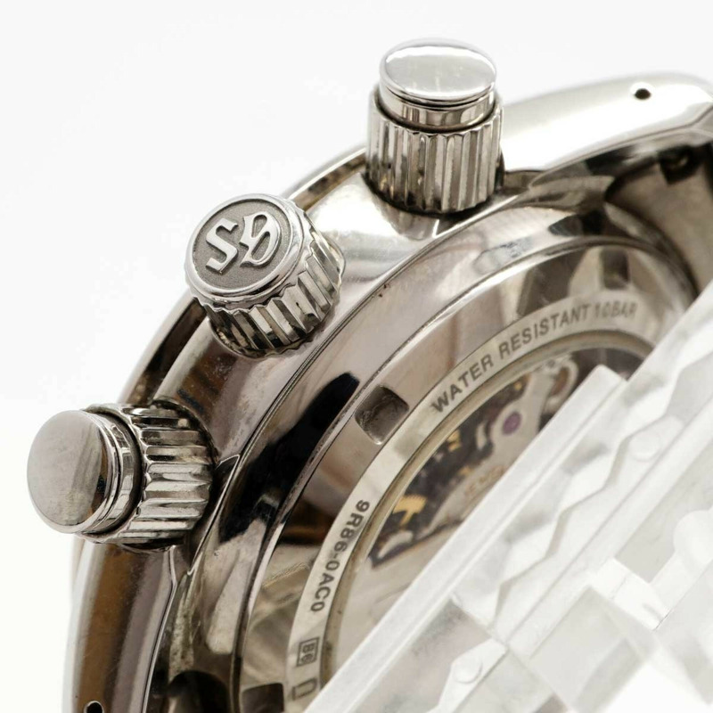 精工 Grand SBGC205 9R86-0AC0 黑色錶盤男士腕錶-8