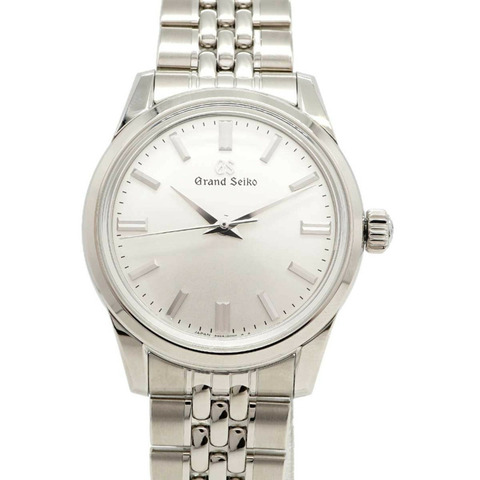 精工 Grand SBGW305 9S64-00Z0 銀色錶盤男士腕錶