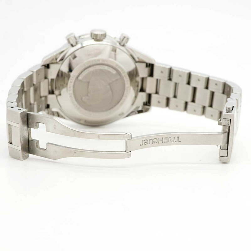 TAG Heuer 豪雅卡萊拉 CV201AH 黑色錶盤男士腕錶-3