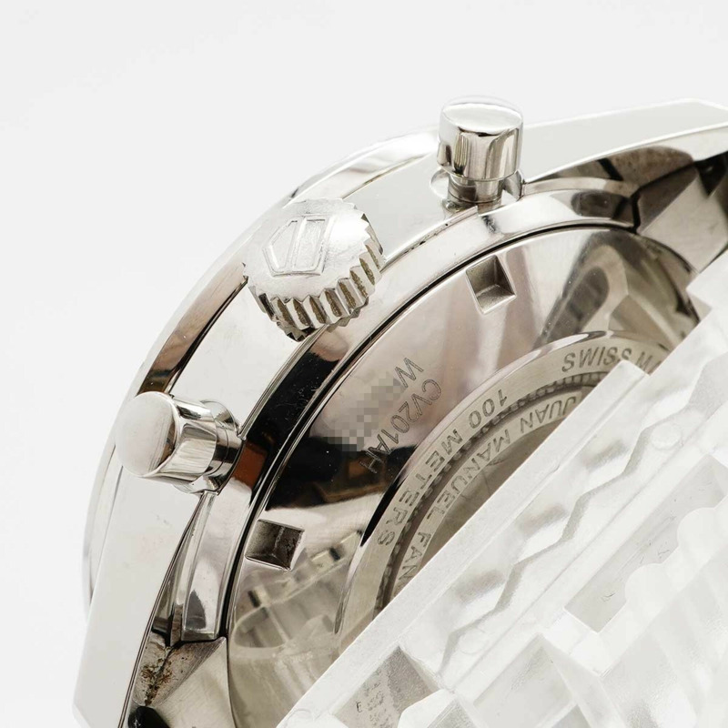 TAG Heuer 豪雅卡萊拉 CV201AH 黑色錶盤男士腕錶-8