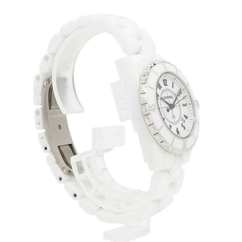 香奈兒 J12 H0968 白色錶盤小姐腕錶-2