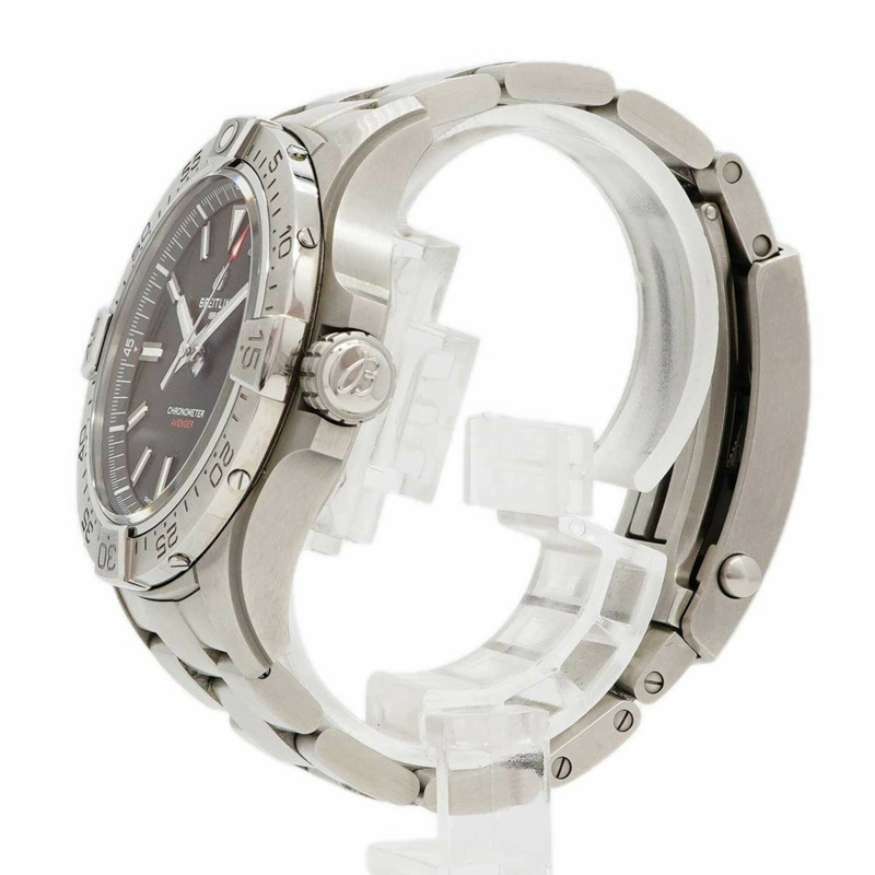 百年靈復仇者自動腕錶 42 A17328 黑色錶盤男士腕錶-1