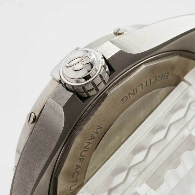 百年靈復仇者自動腕錶 42 A17328 黑色錶盤男士腕錶-8