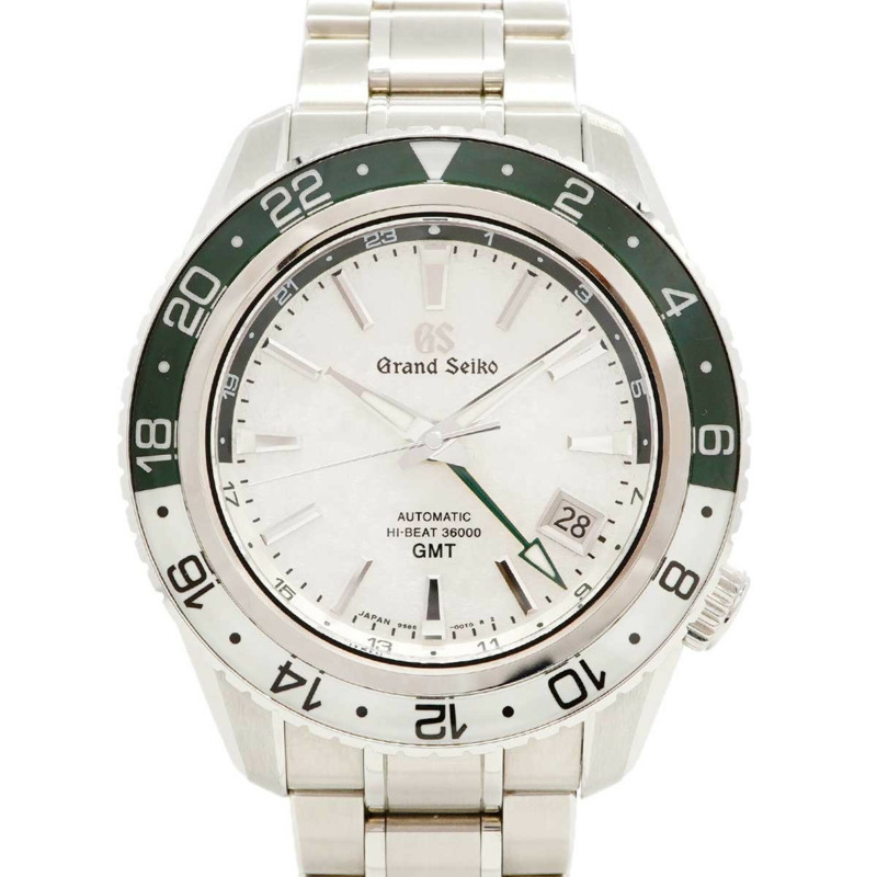 精工 Grand SBGJ277 9S86-00K0 銀色錶盤男士腕錶-0