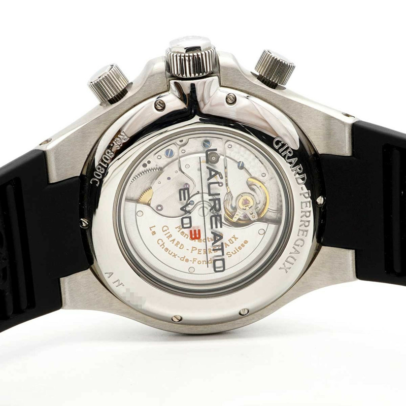 芝柏Roth EVO3日期顯示男士腕錶 80180-11-614-FK6A 黑色錶盤-4