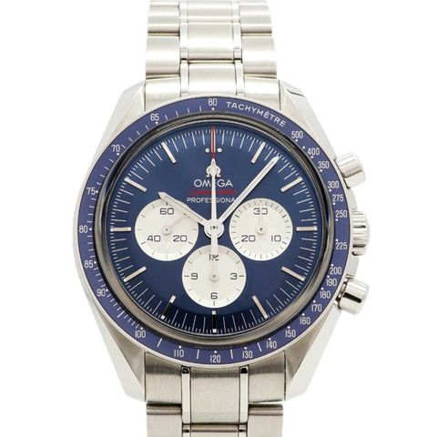 歐米茄超霸系列 522.30.42.30.03.001 海軍藍錶盤男士腕錶