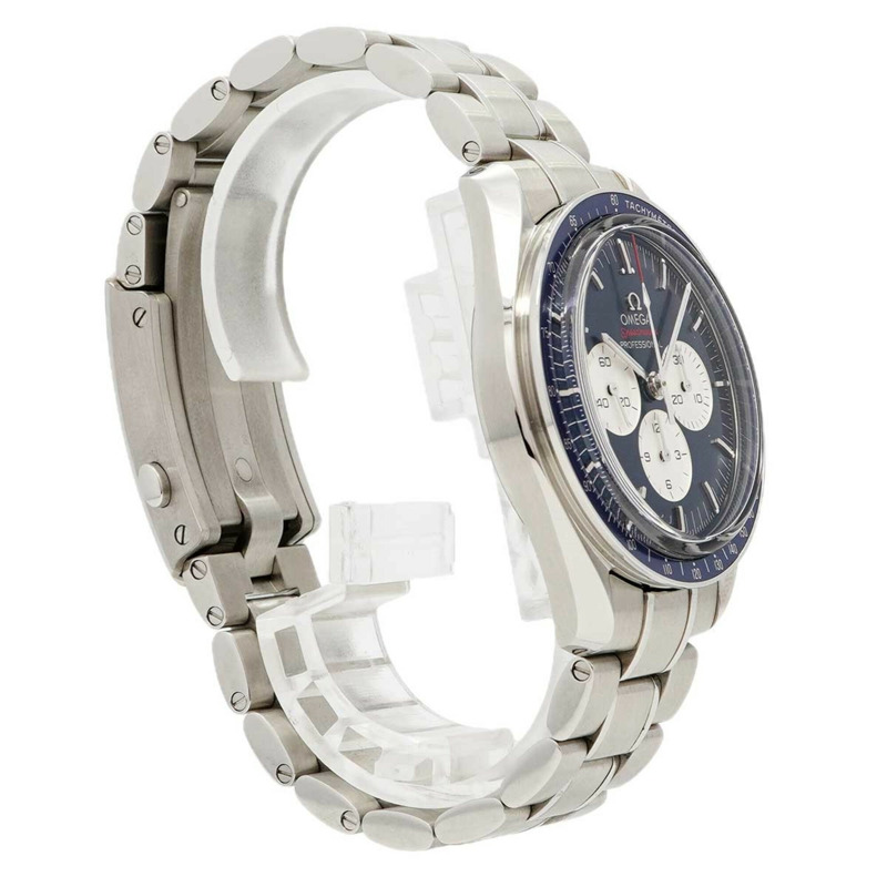 歐米茄超霸系列 522.30.42.30.03.001 海軍藍錶盤男士腕錶-2