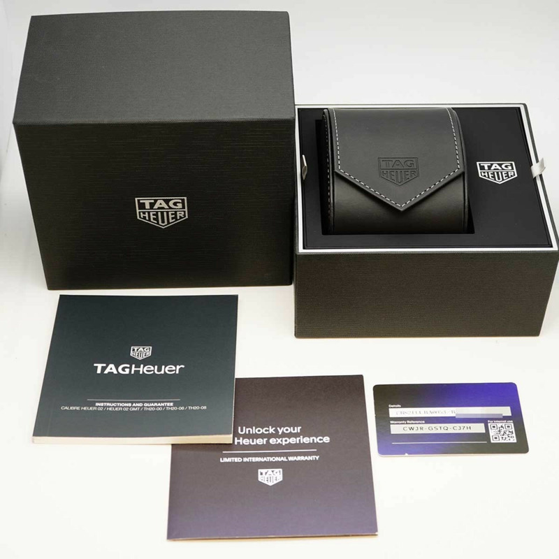 TAG Heuer 豪雅卡萊拉系列 CBS2114 黑色錶盤男士腕錶-8