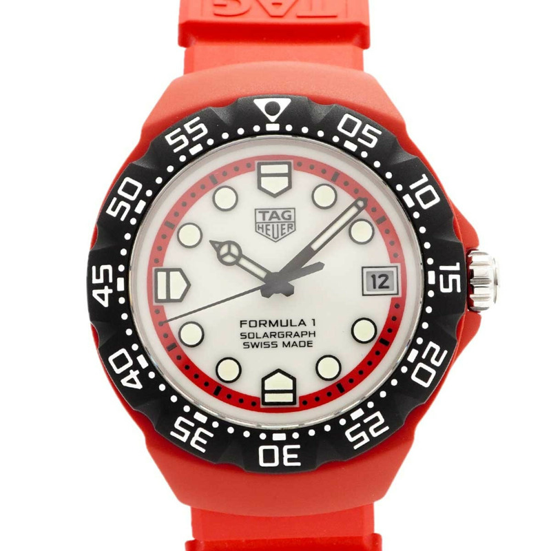 TAG Heuer Formula 1 WBY1161 白色錶盤男士腕錶-0