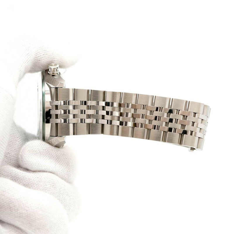 TAG Heuer 豪雅卡萊拉系列 CBS2115 綠色錶盤男士腕錶-5