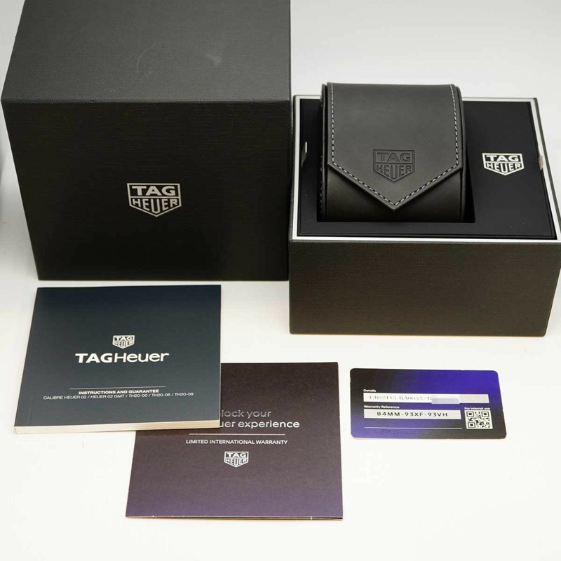 TAG Heuer 豪雅卡萊拉系列 CBS2115 綠色錶盤男士腕錶-8