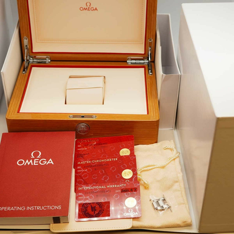 歐米茄海馬系列 215.30.40.20.01.001 黑色錶盤男士腕錶-9