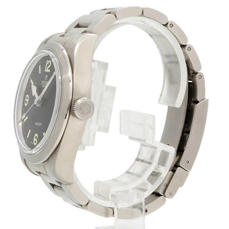 帝舵 Ranger 79950 黑色錶盤男士腕錶-1