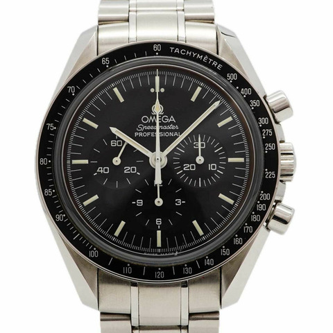 歐米茄超霸系列3573.50黑色錶盤男士腕錶