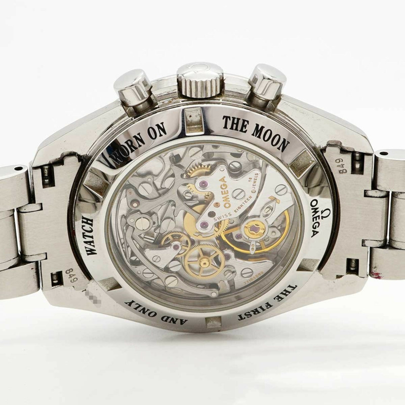 歐米茄超霸系列3573.50黑色錶盤男士腕錶-4