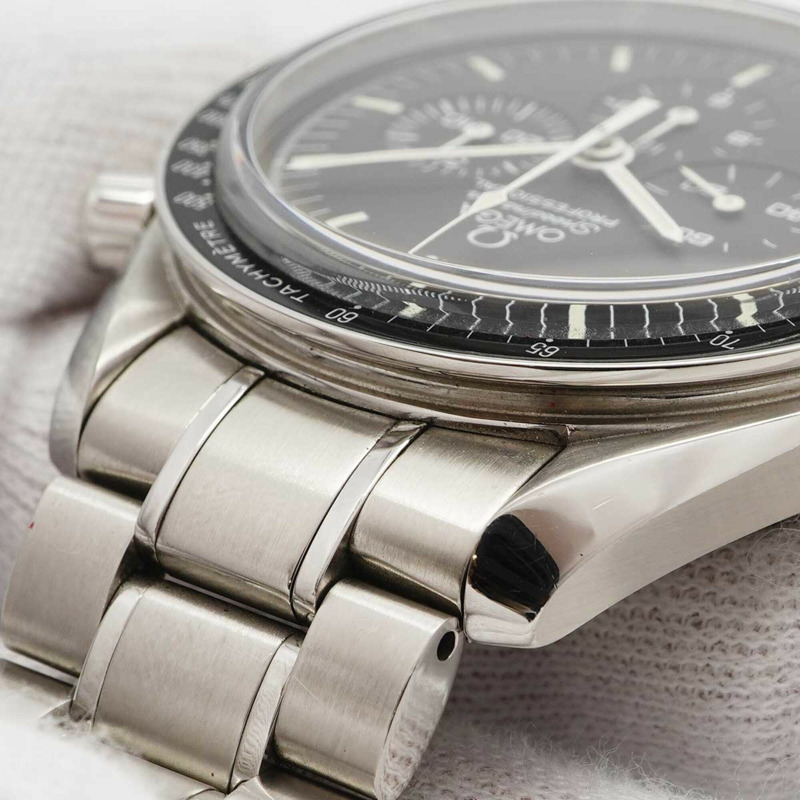 歐米茄超霸系列3573.50黑色錶盤男士腕錶-6