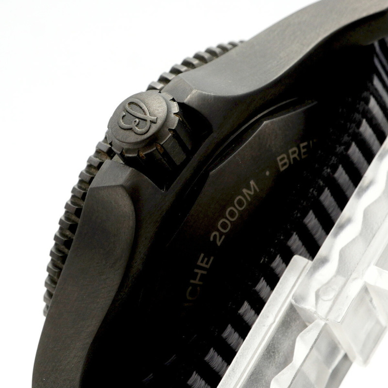 百年靈超級海洋系列 M17368 黃色錶盤男士腕錶-8