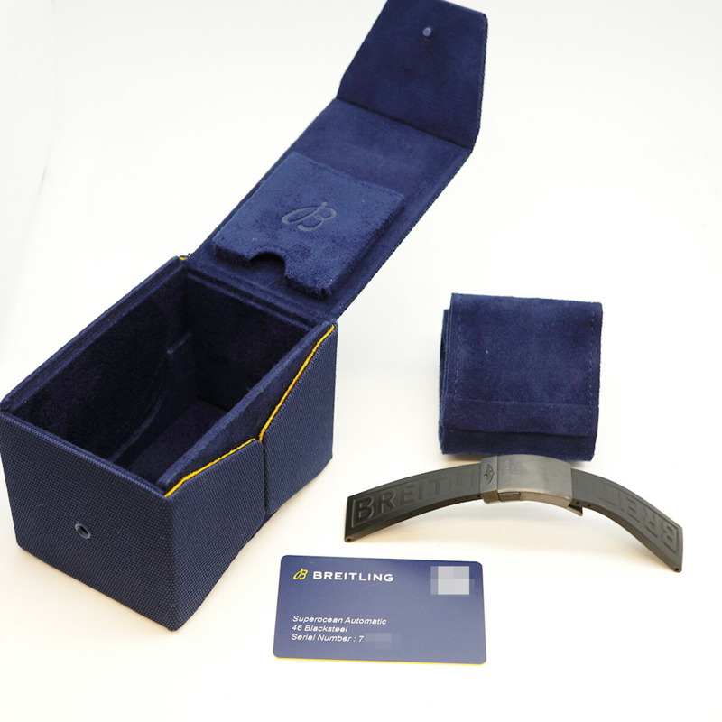 百年靈超級海洋系列 M17368 黃色錶盤男士腕錶-9