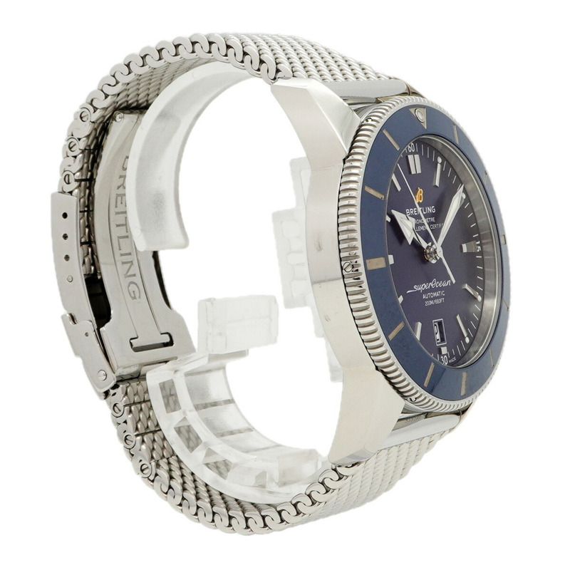 百年靈超級海洋AB2020海軍藍錶盤男士腕錶-2