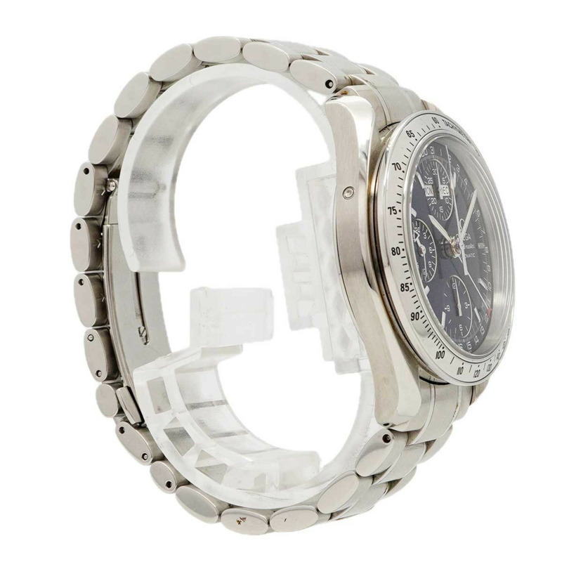 歐米茄超霸系列3523.80海軍藍錶盤男士腕錶-2