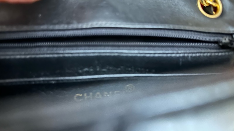 🩵MYMluxurybag🩵 Chanel 25cm 黑金 全皮 肩背袋 斜背袋-44