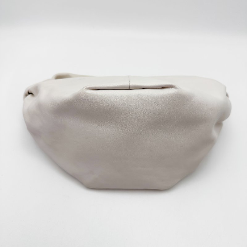 BV knot double白色雙結 手提雲朵餃子包 27*15*15 98新配件塵袋-5