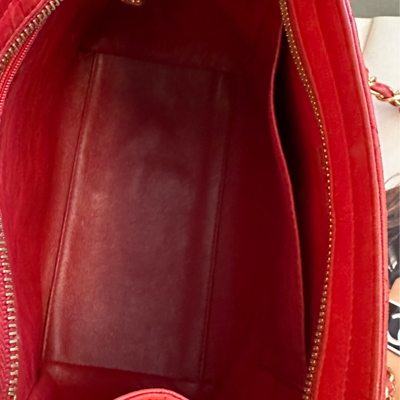 💗MYMluxurybag💗 Chanel 23cm 全皮 輕巧肩背袋 手提袋-9