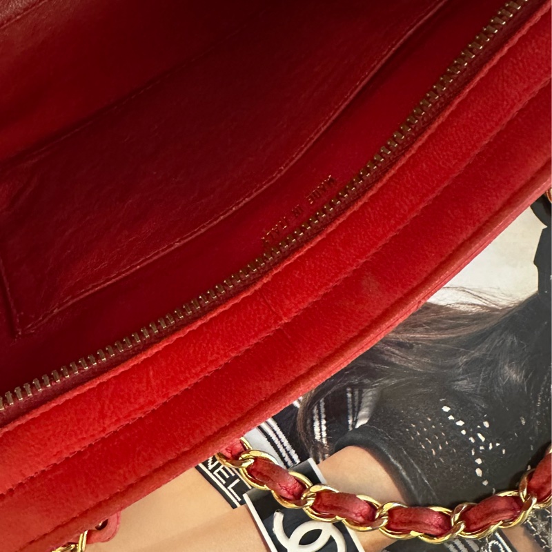 💗MYMluxurybag💗 Chanel 23cm 全皮 輕巧肩背袋 手提袋-14