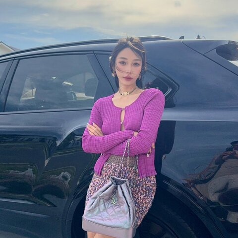 C️HANEL 限量款炫彩流浪後背包22*26*9.5 98新配件塵袋