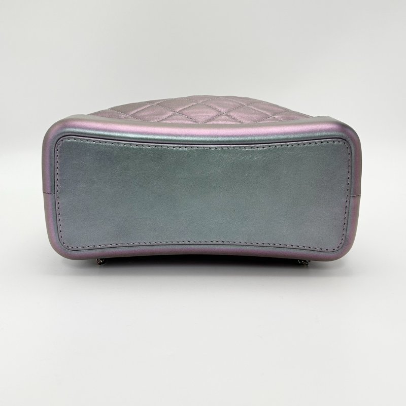 C️HANEL 限量款炫彩流浪後背包22*26*9.5 98新配件塵袋-5